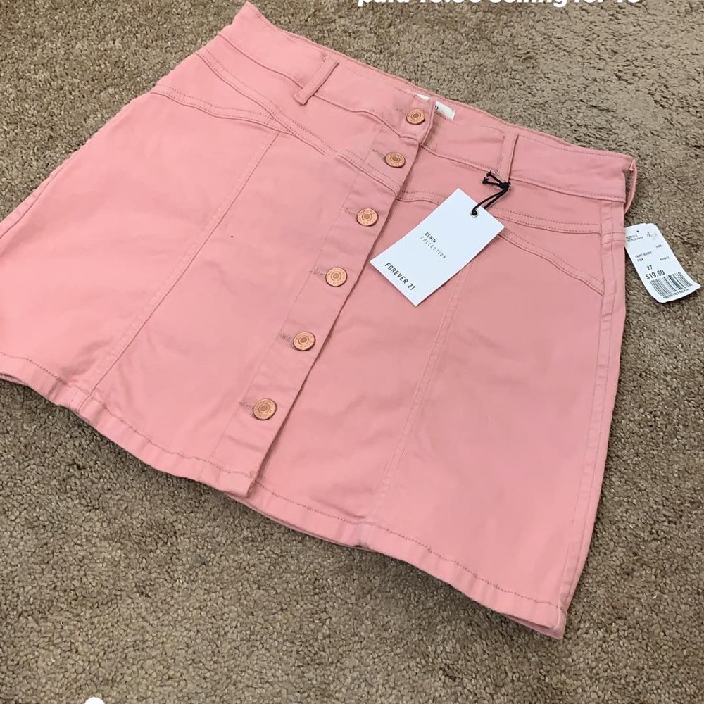 Pink Forevee 21 Skirt